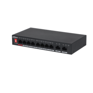 DAHUA DH-PFS3010-8GT-96 - Switch Conmutador de 8 puertos POE 96w. Giga 10/100/1000.