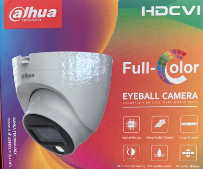 DAHUA HAC-HDW1209TLQ-LED Cámara de Seguridad HDCVI 2MP. Full Color